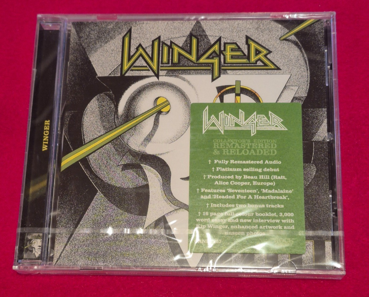 WINGER - Self Titled - Rock Candy Remastered Edition - CD