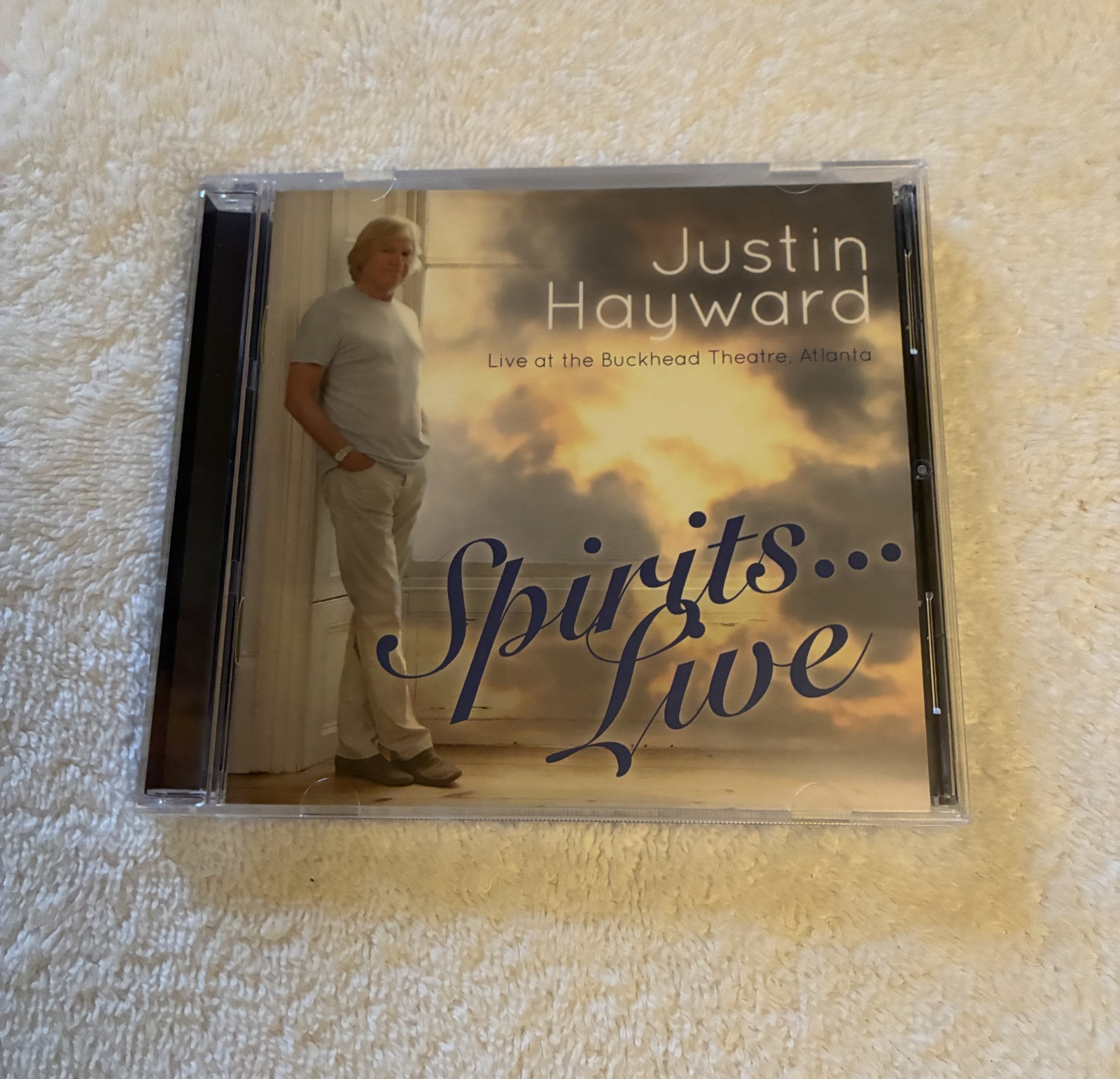 Justin Hayward " Spirits...Live At The Buckhead Theatre" CD 2014 Eagle Records