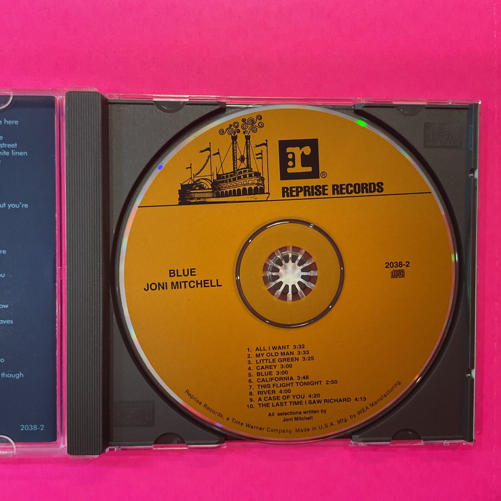 Joni Mitchell / Blue CD Good Condition