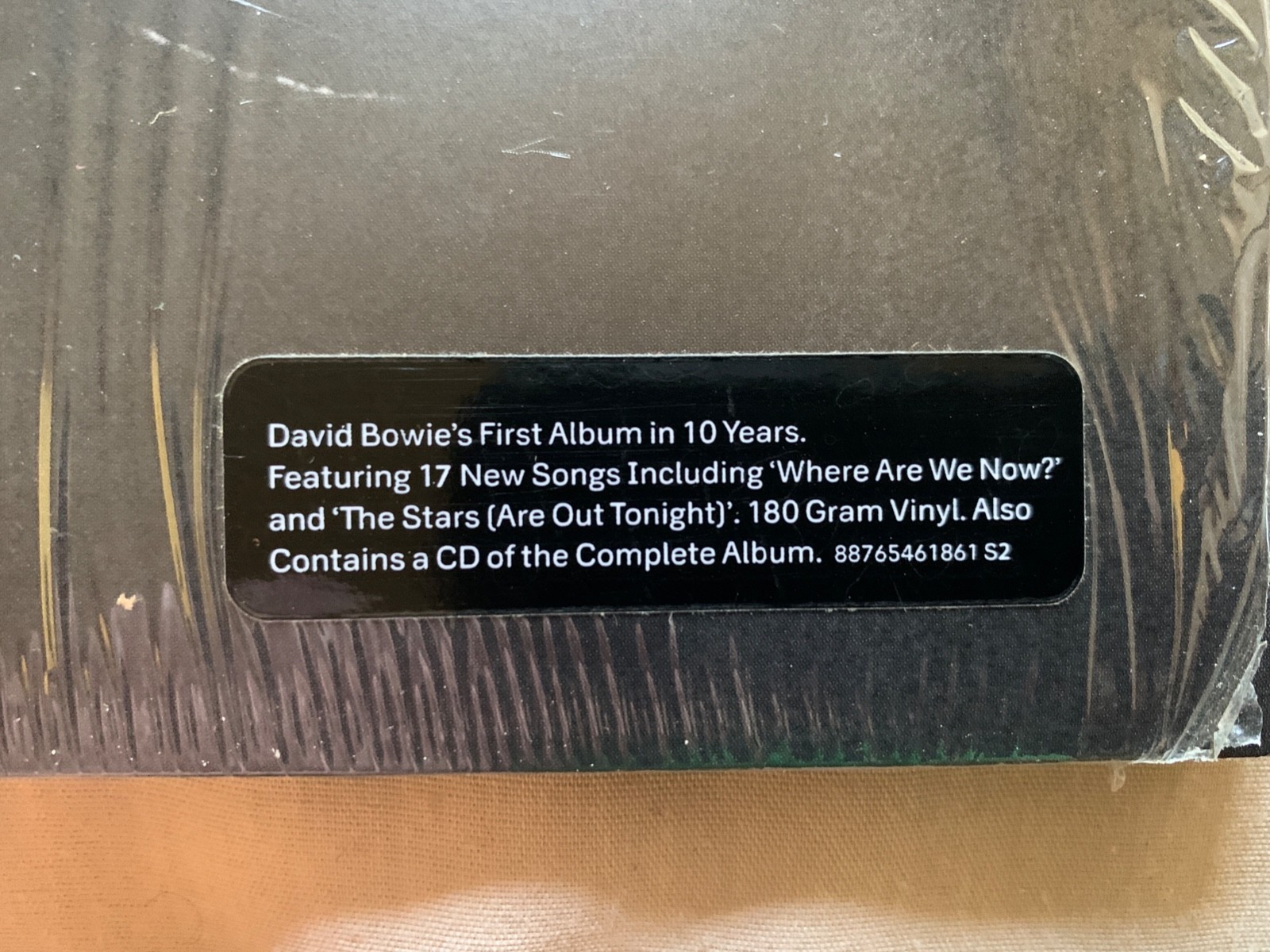 David Bowie - The Next Day - 2 LPs + CD - 180 Gm vinyl - play tested