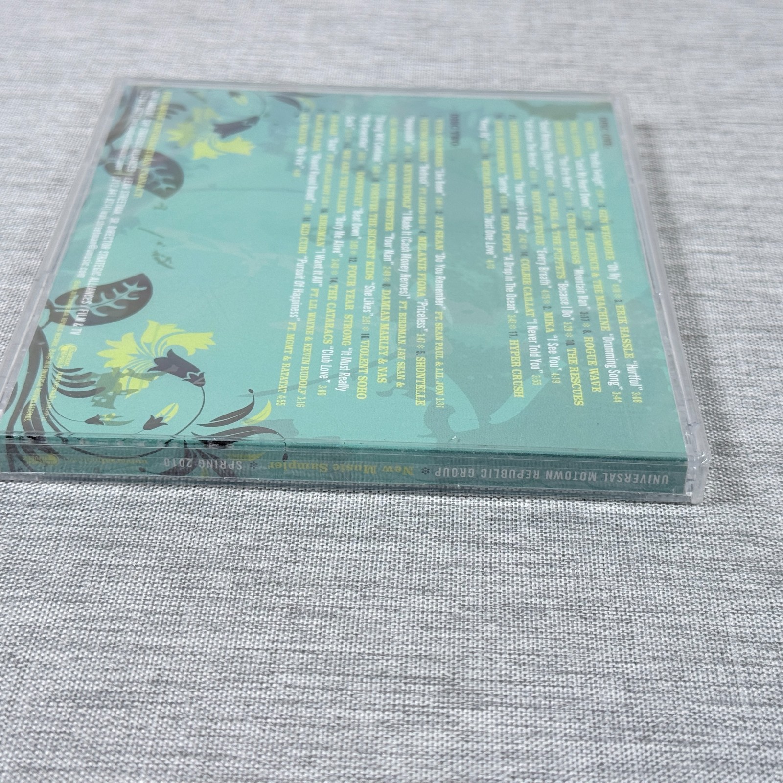 Universal Motown Republic Group New Music Sampler Spring 2010 (CD, 2010)