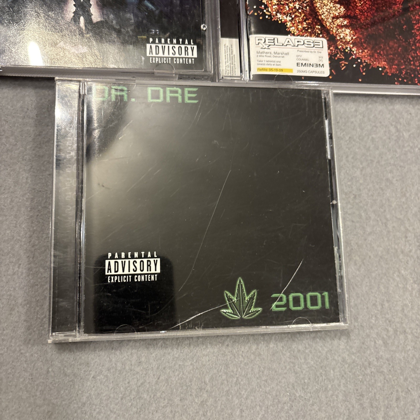EMINEM and DR.Dre Shady Records Rap Hip Hop lot of 5 discs