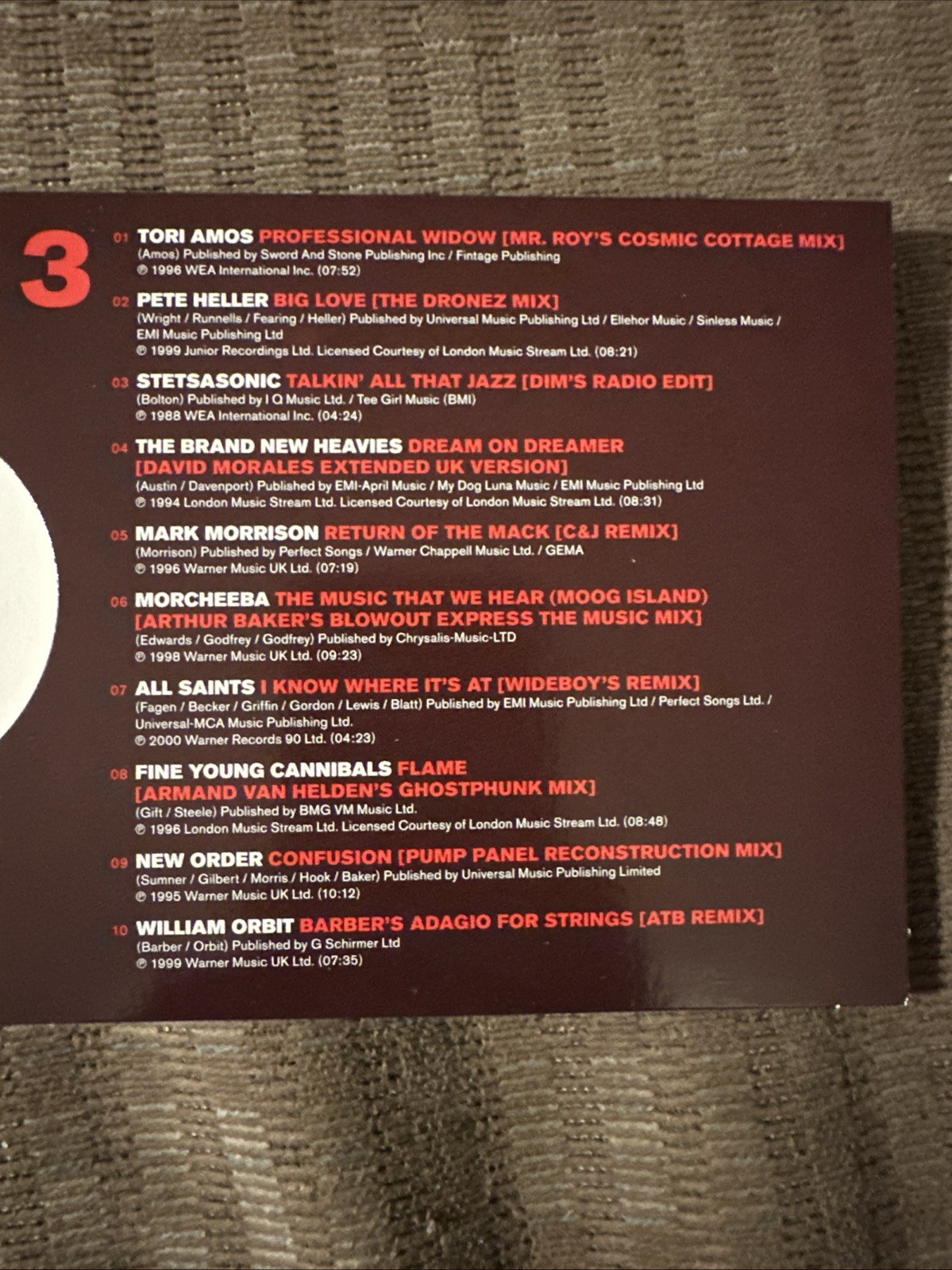 12 in Dance: 90s Remix by Various (CD, 2018) ES1516