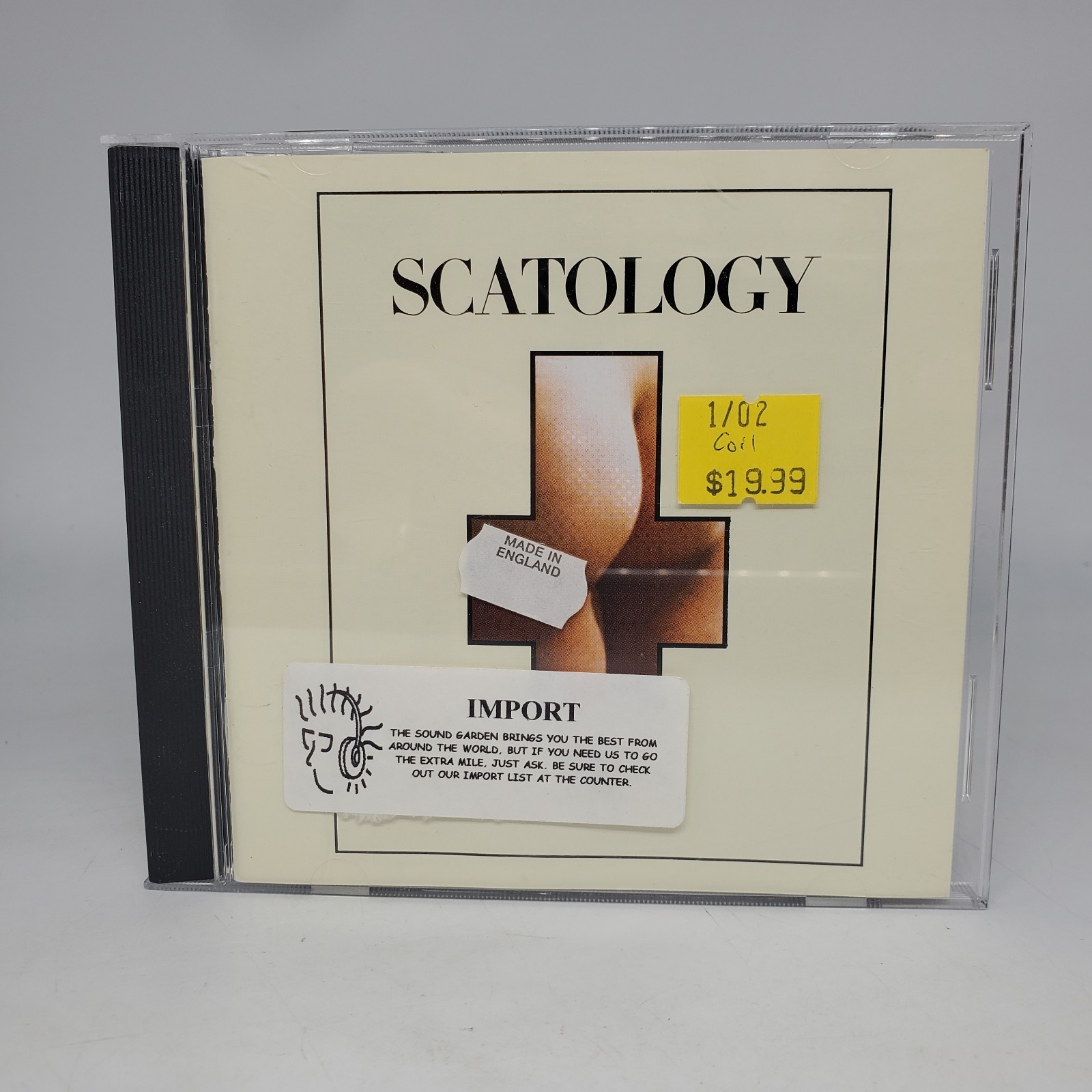 COIL Scatology CD Import Industrial Excellent Condition Fast Shipping