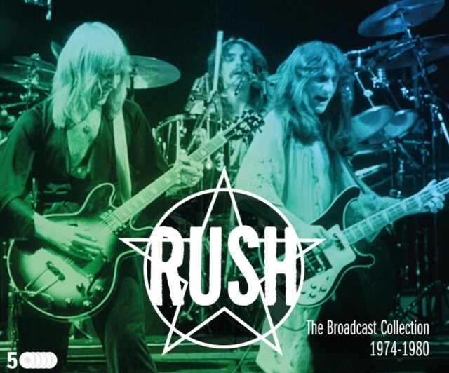 Rush – The Broadcast Collection 1974-1980 5 CD Set - Compilation Album - NEW