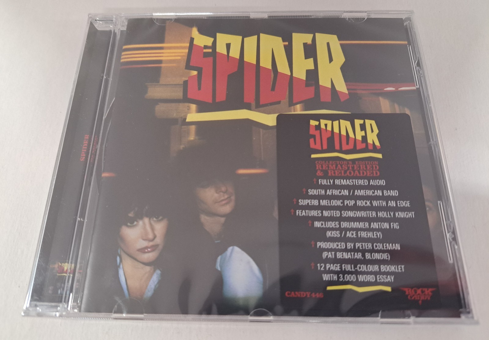 Spider S/T Self Title New CD Rock Candy RC Shanghai USA Hard Rock AOR Remastered