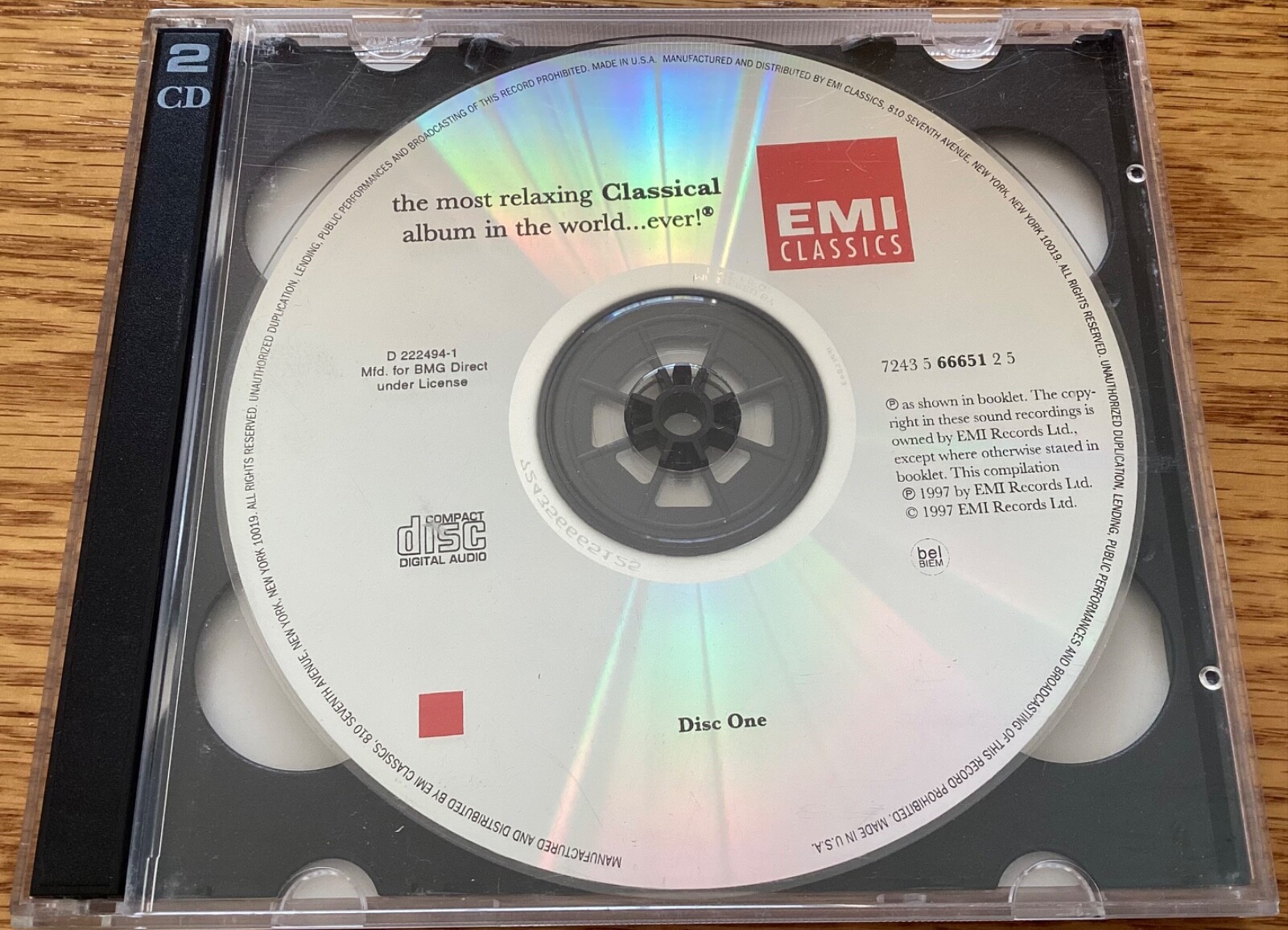 The Most Relaxing Classical Album In The World Ever! By Various Artists 2-CD set