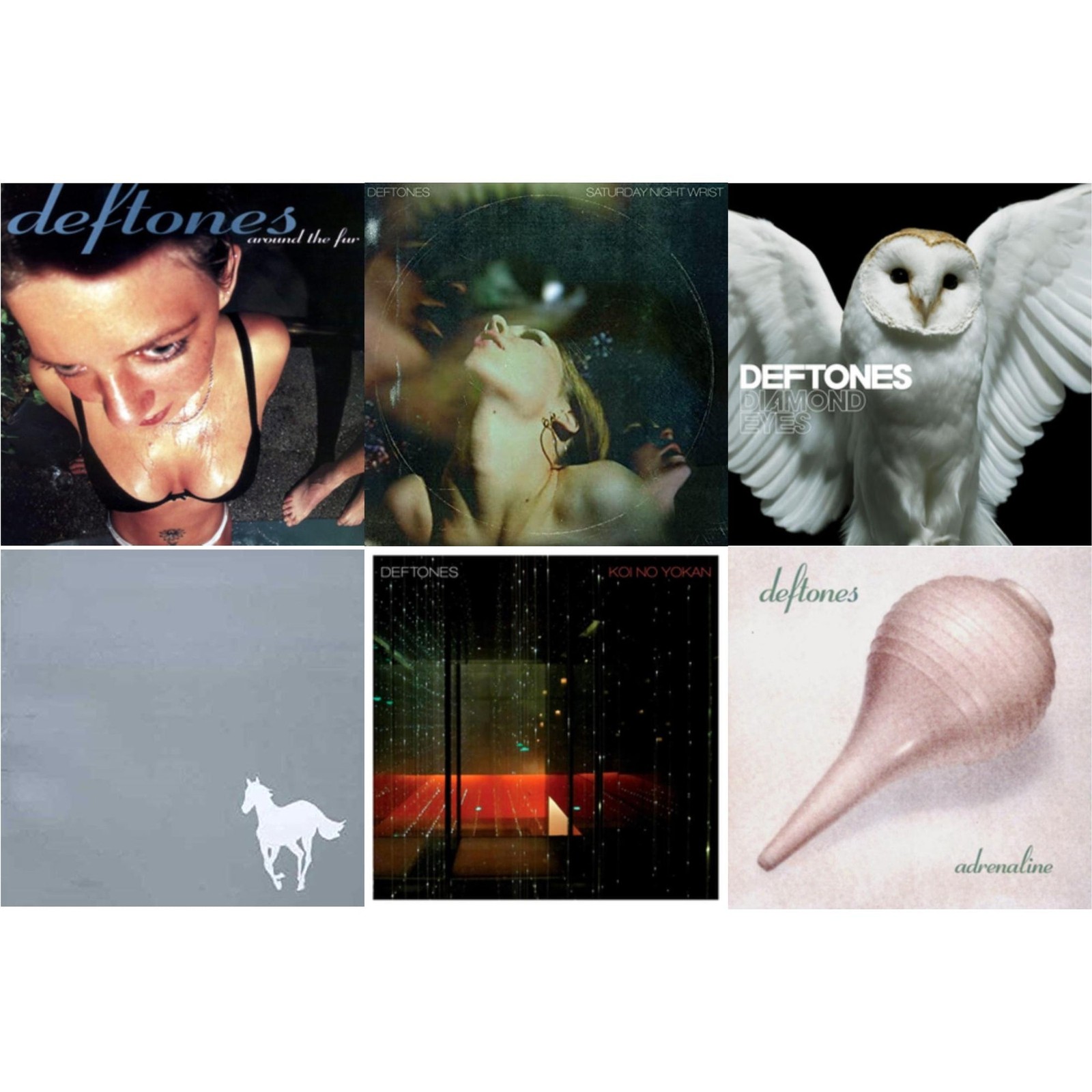Deftones - Saturday Night Wrist & Adrenaline & Around The Fur & [New CD Bundle]