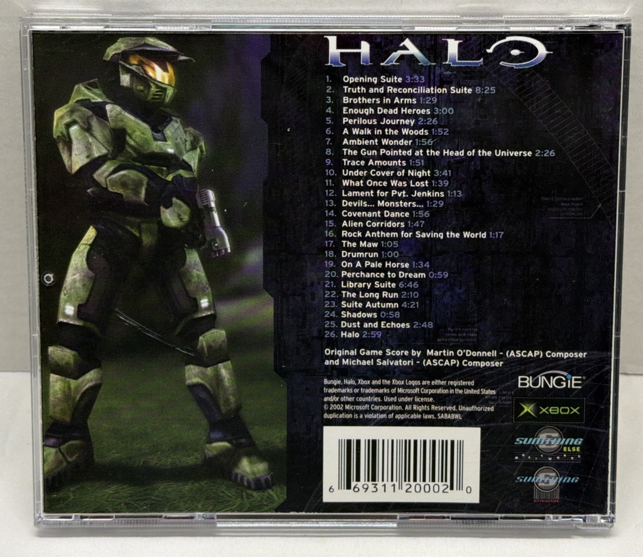 Halo: Original Soundtrack - by Martin O'Donnell, Bungie CD Album