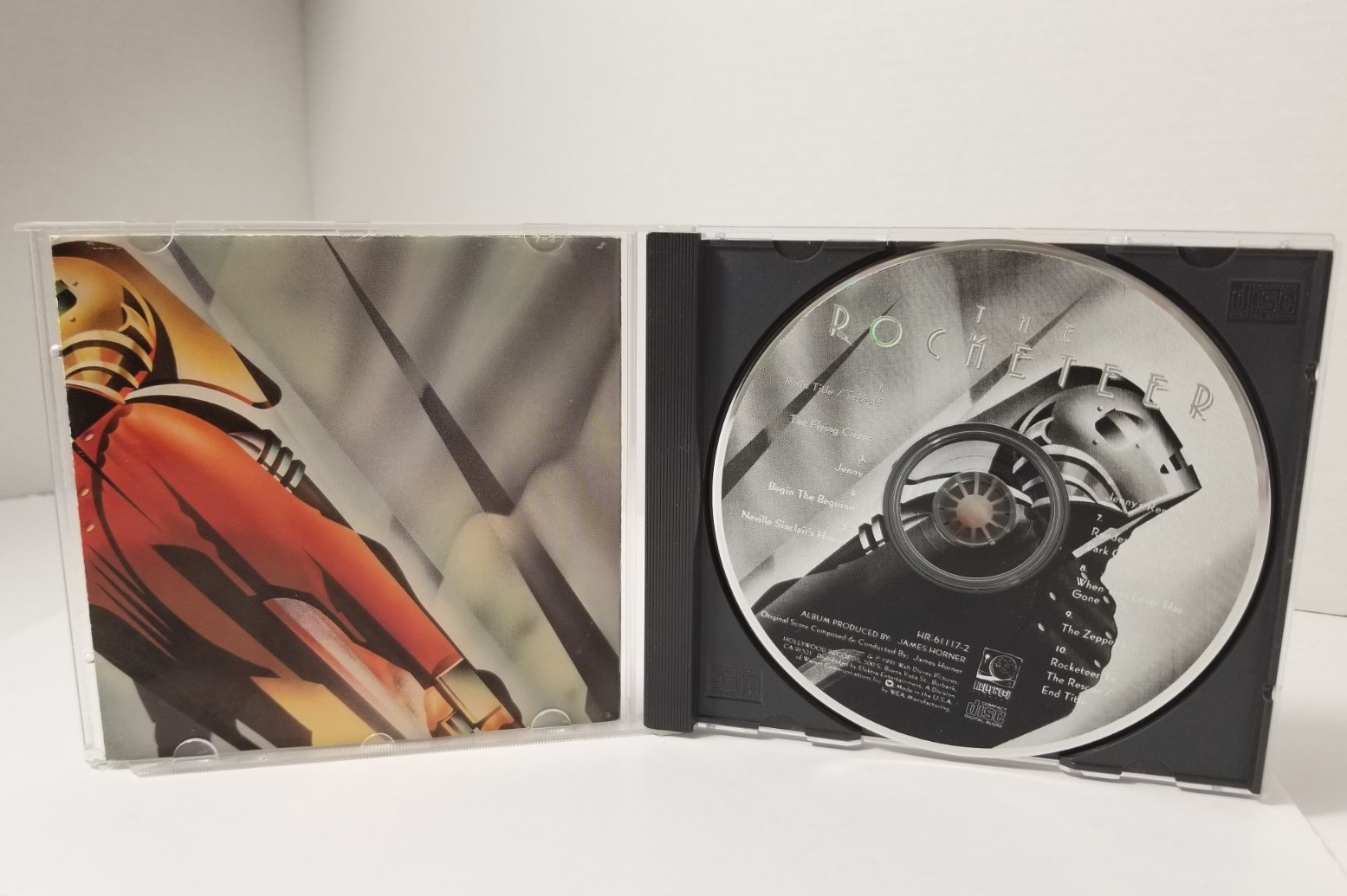 THE Rocketeer 1991 OOP CD Original Soundtrack James Horner Score