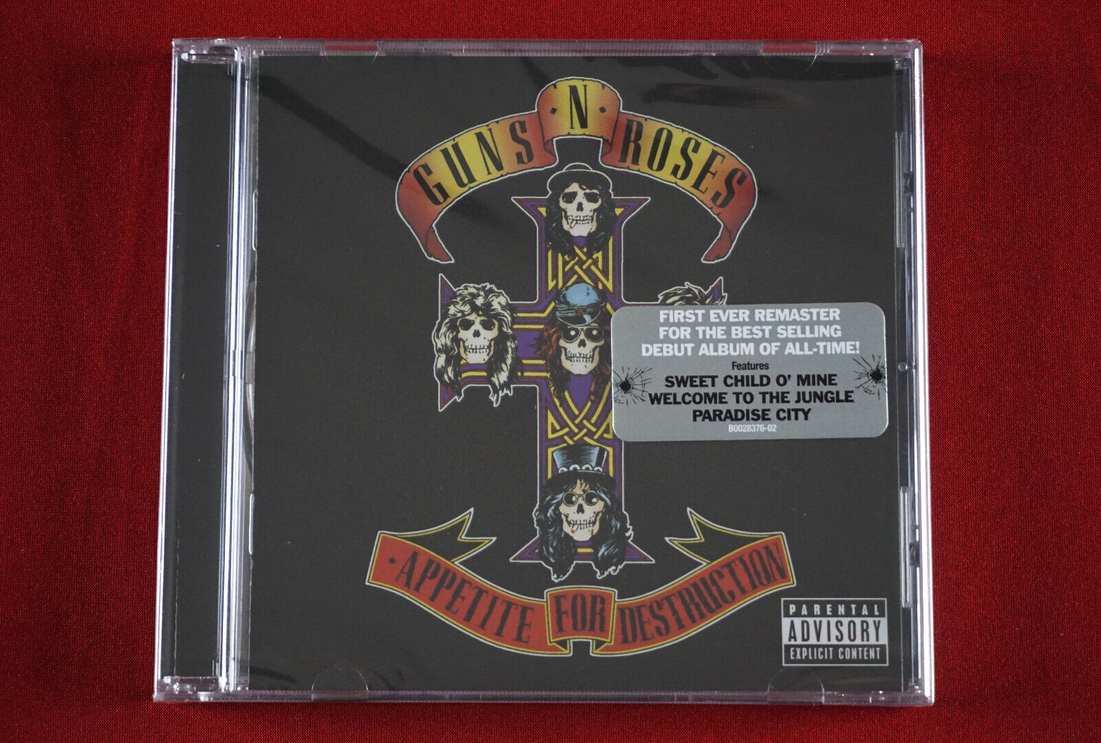 Guns N' Roses Appetite for Destruction CD Explicit Album New Sealed