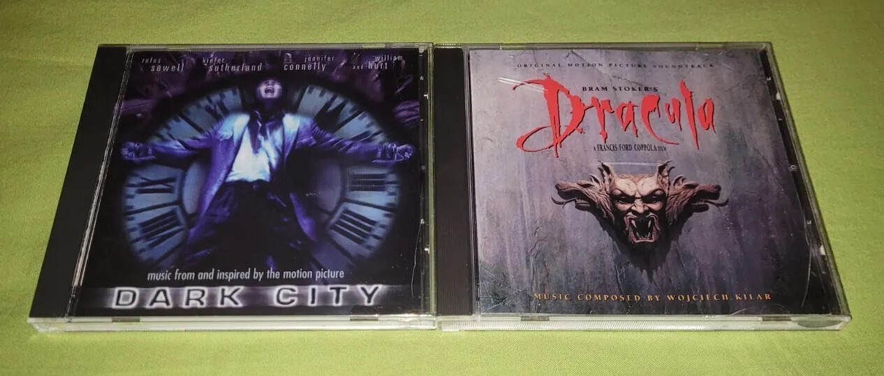 Dark City Dracula Clockwork Orange Naked Lunch Wolf Score Soundtrack CD Lot