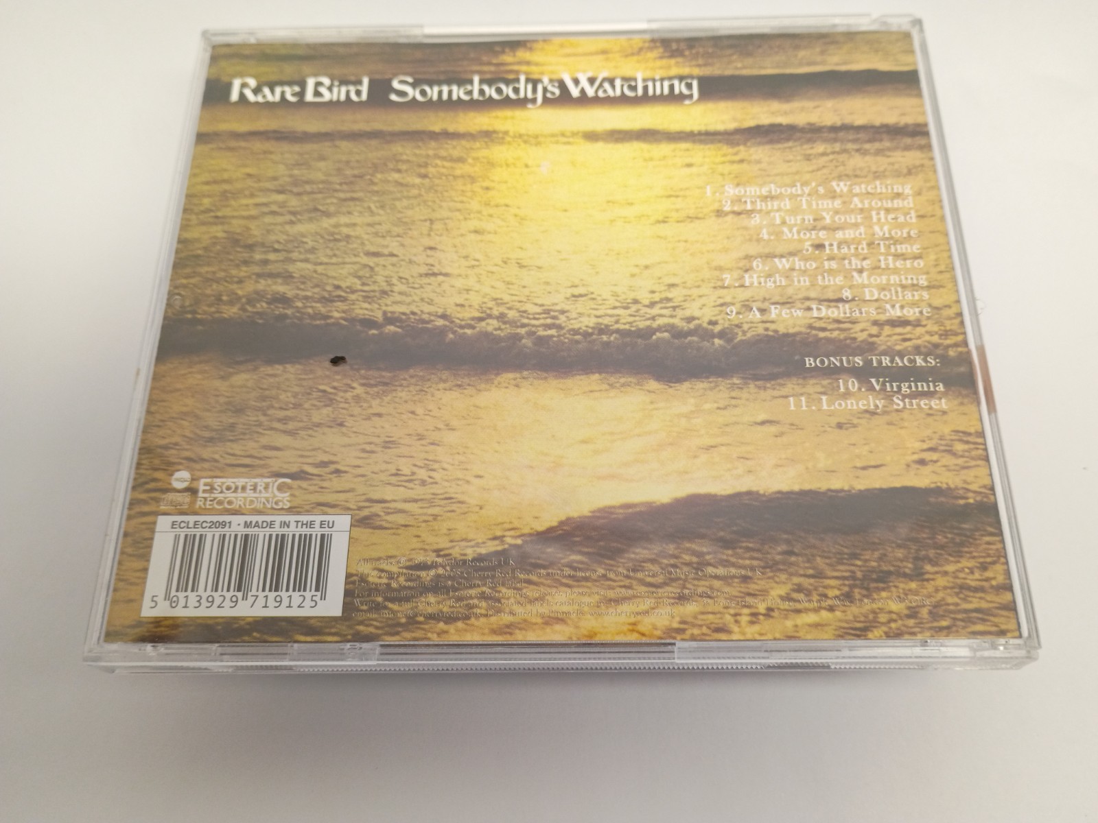 Somebody's Watching by Rare Bird (CD, 2009)