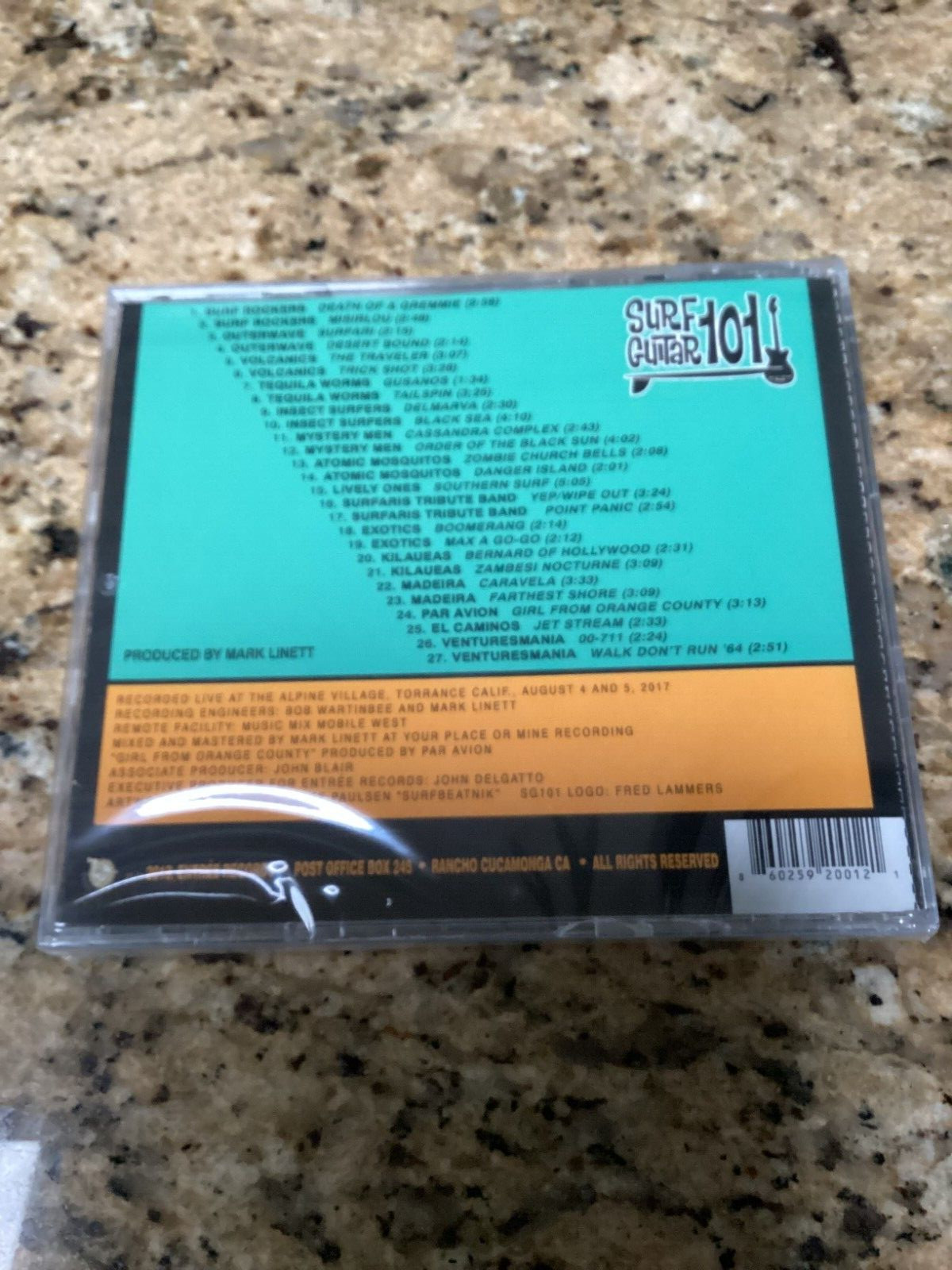 Reverb Nation: Live at the 2017 Surf Guitar 101 Convention (CD) New. Various Art