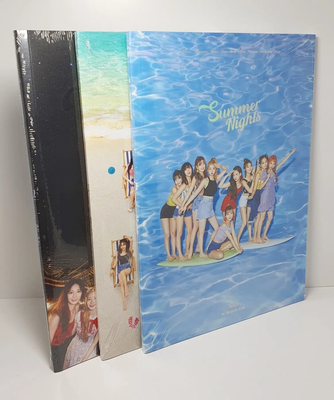 TWICE Summer Special 2nd Album [Summer Nights] CD+P.Book+8p Card+Lyrics Poster