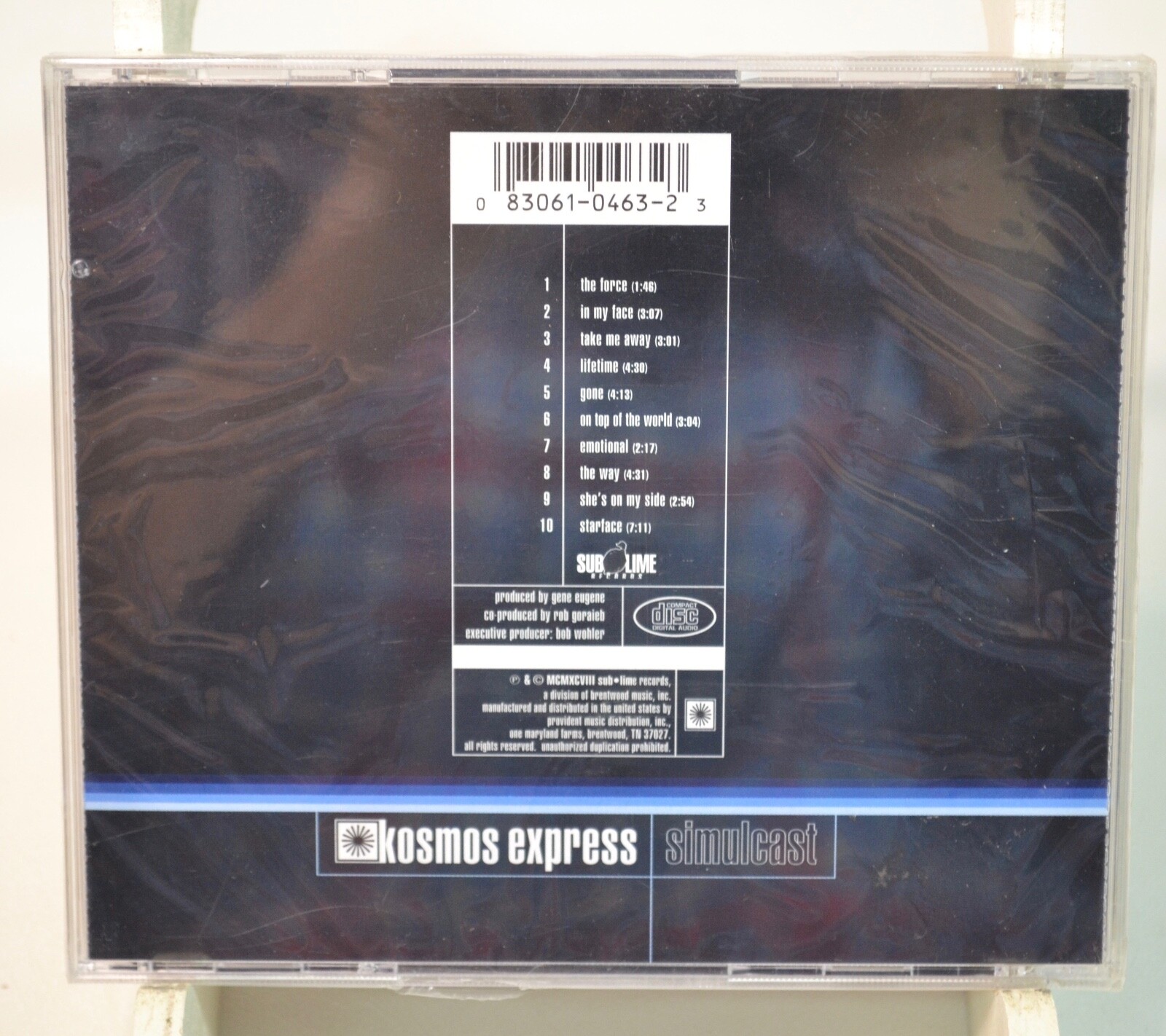 Kosmos Express- Simulcast 1990s Rock New Sealed CD