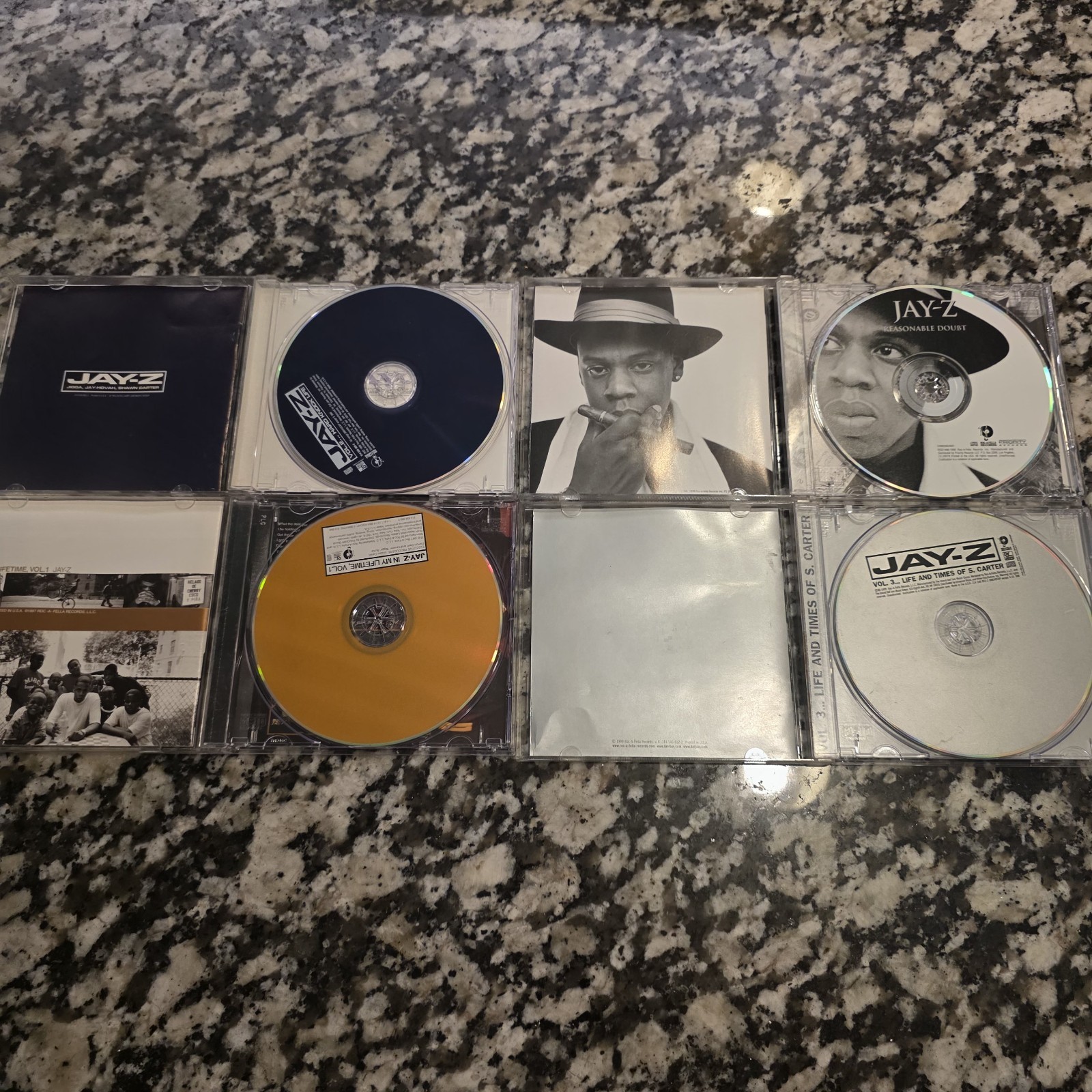 Jay-Z CD Lot of 4, Volume 1, 2 & 3, Reasonable Doubt