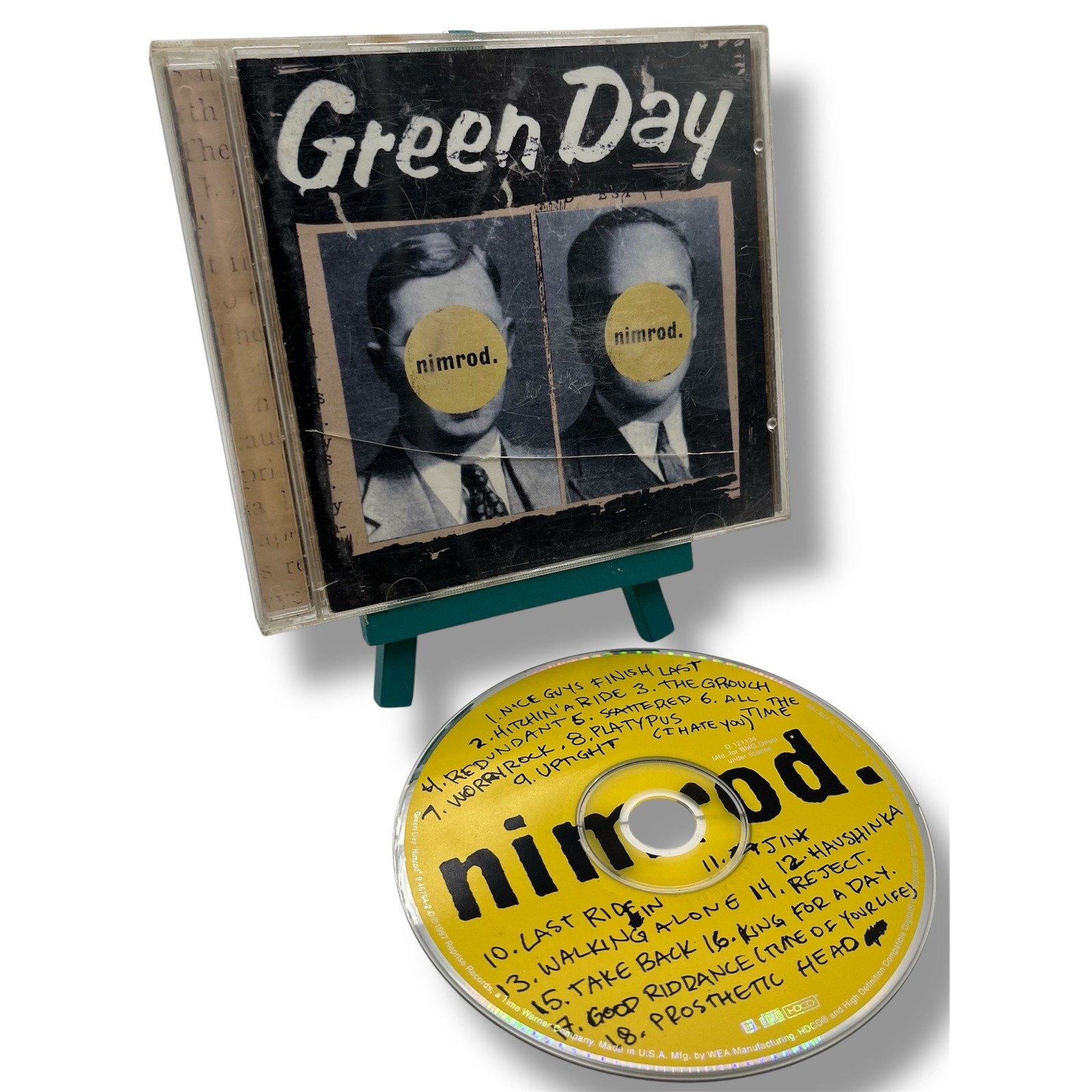 Green Day Nimrod CD 1997 Reprise Records 9 46794-2 BMG Direct Punk Rock Album