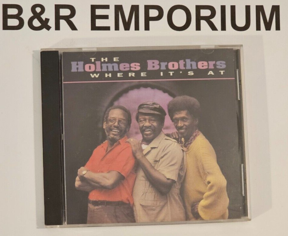 The Holmes Brothers 2-CD Lot - Where it's At (1991) + Speaking in Tongues (2001)