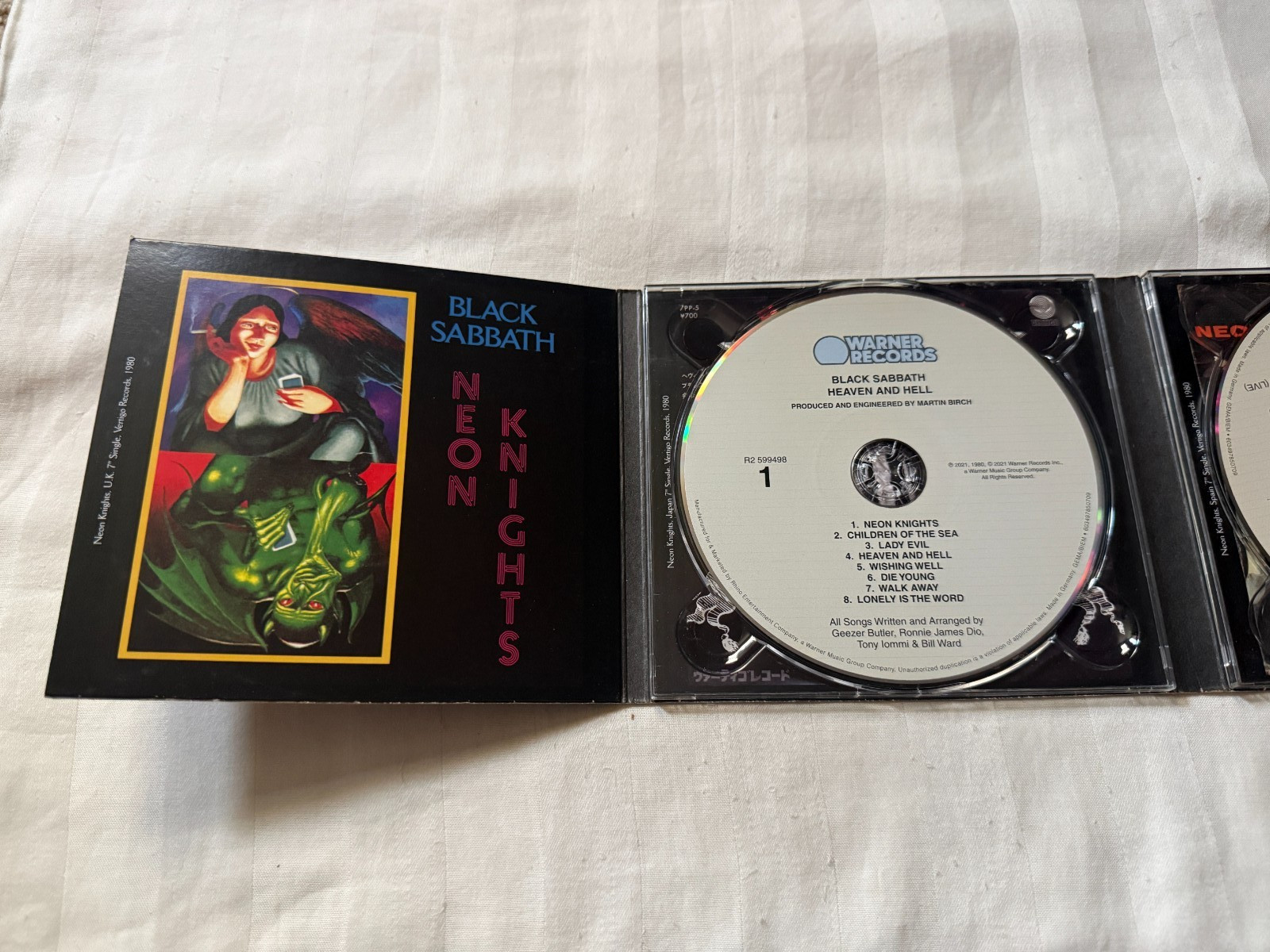 Black Sabbath - Heaven & Hell 2CD 2010 Deluxe Edition Dio 80s Metal OOP RARE
