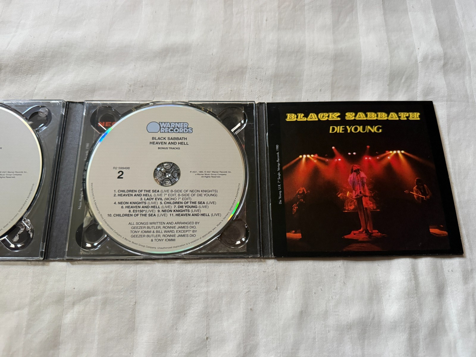 Black Sabbath - Heaven & Hell 2CD 2010 Deluxe Edition Dio 80s Metal OOP RARE