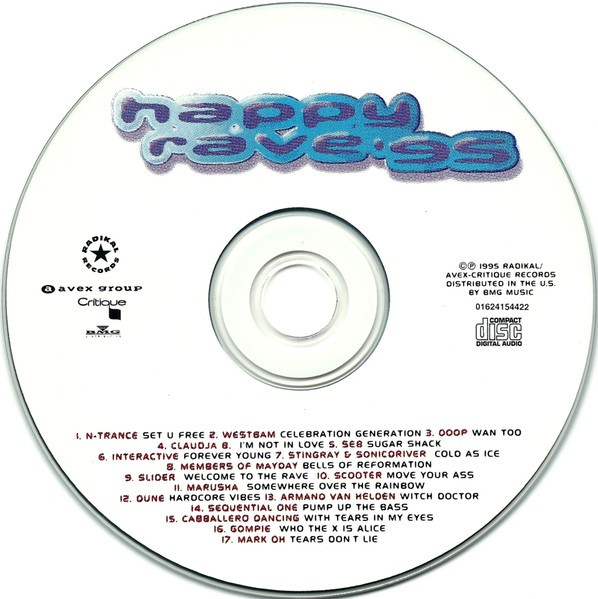 Various - Happy Rave '95 (CD) (Near Mint (NM or M-)) - 4105826379