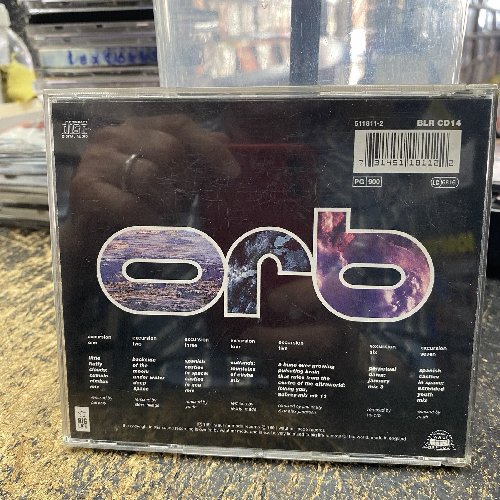 The ORB - Aubrey Mixes: The Ultraworld Excursions - CD