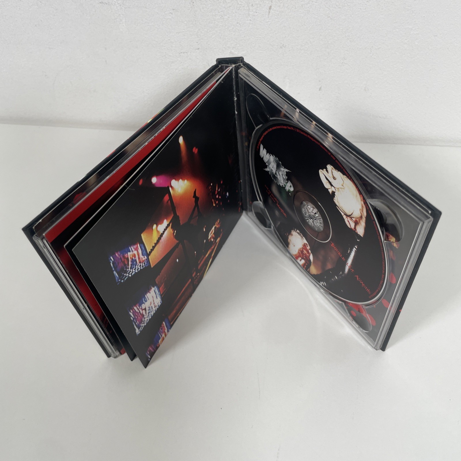 W.A.S.P. Double Live Assassins 2 x CD Madfish Music UK WASP Deluxe