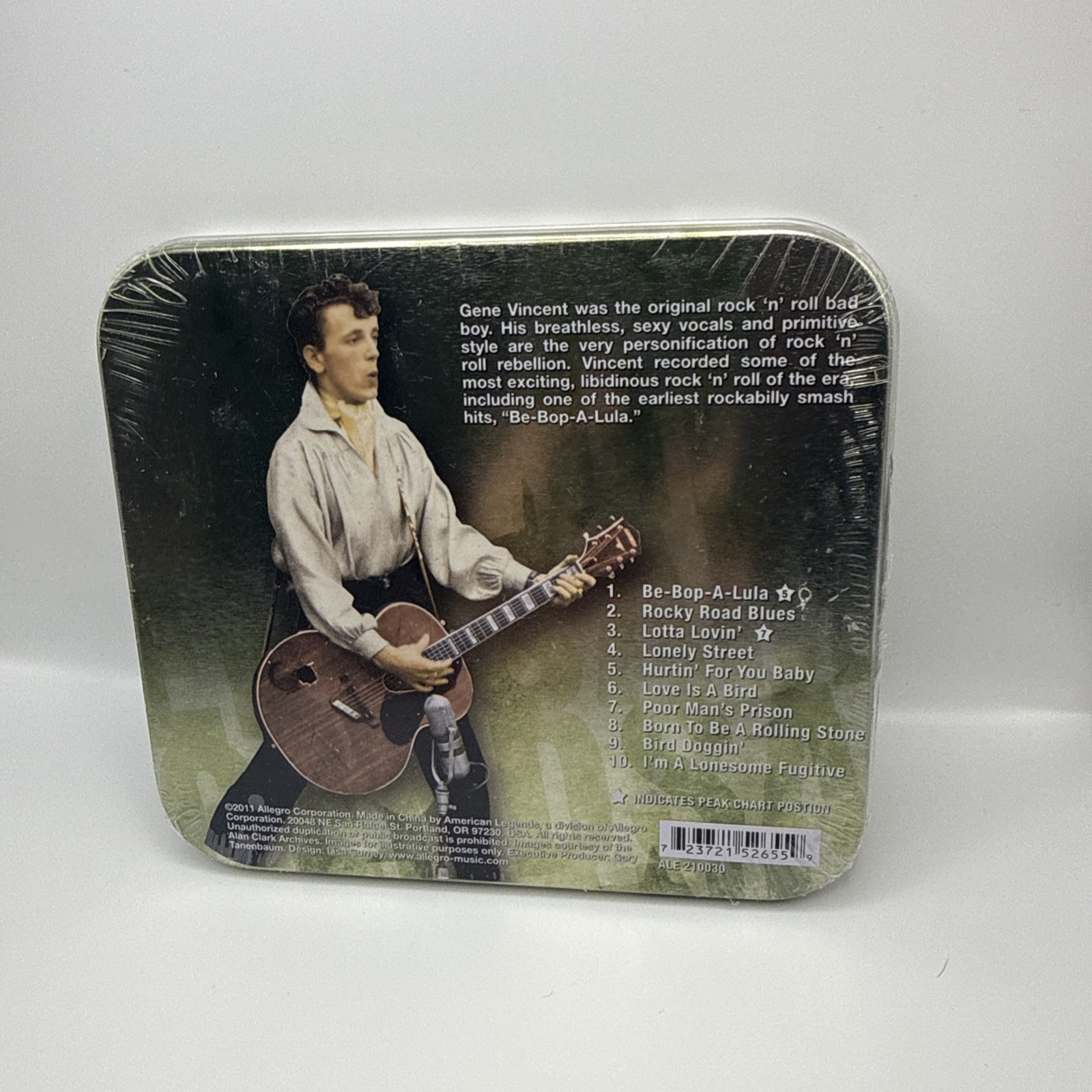 Gene Vincent, Rockabilly Rebel, audioCD