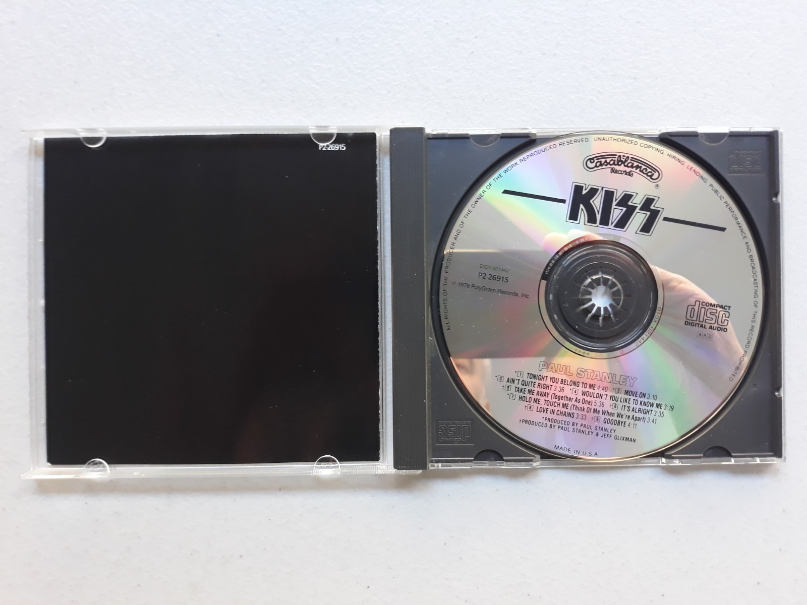 Kiss Crazy Nights Radio Broadcasts 4 Disc, Paul Stanley CD Lot