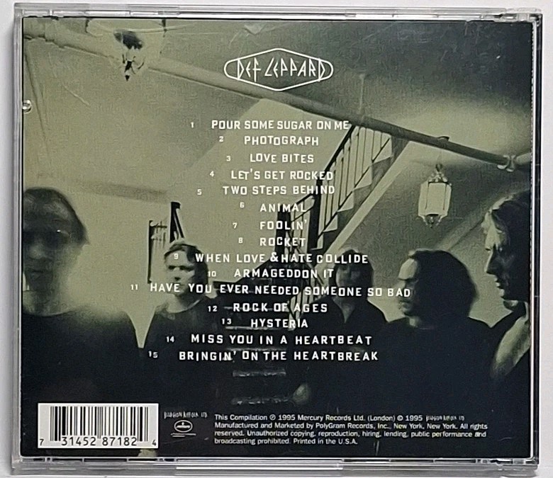 Def Leppard CD Lot Of 3 Excellent Condition EX OOP Tested Fast Shipping