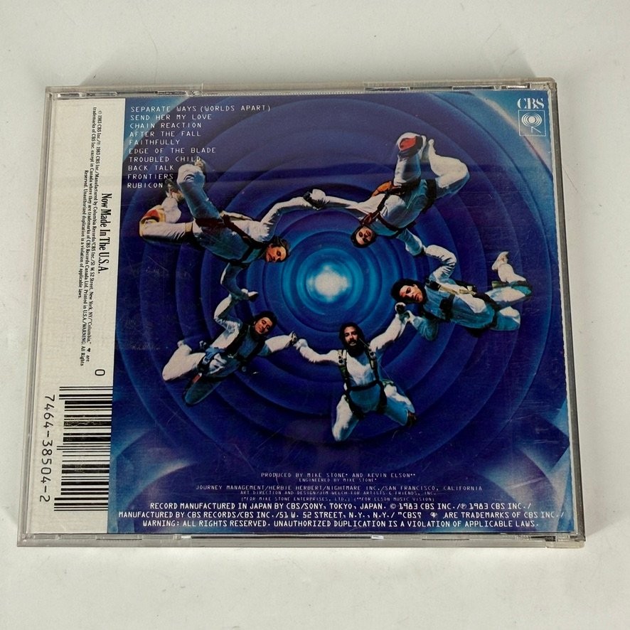 Journey – Frontiers CD 1983 CBS Classic Rock Pop Rock Faithfully