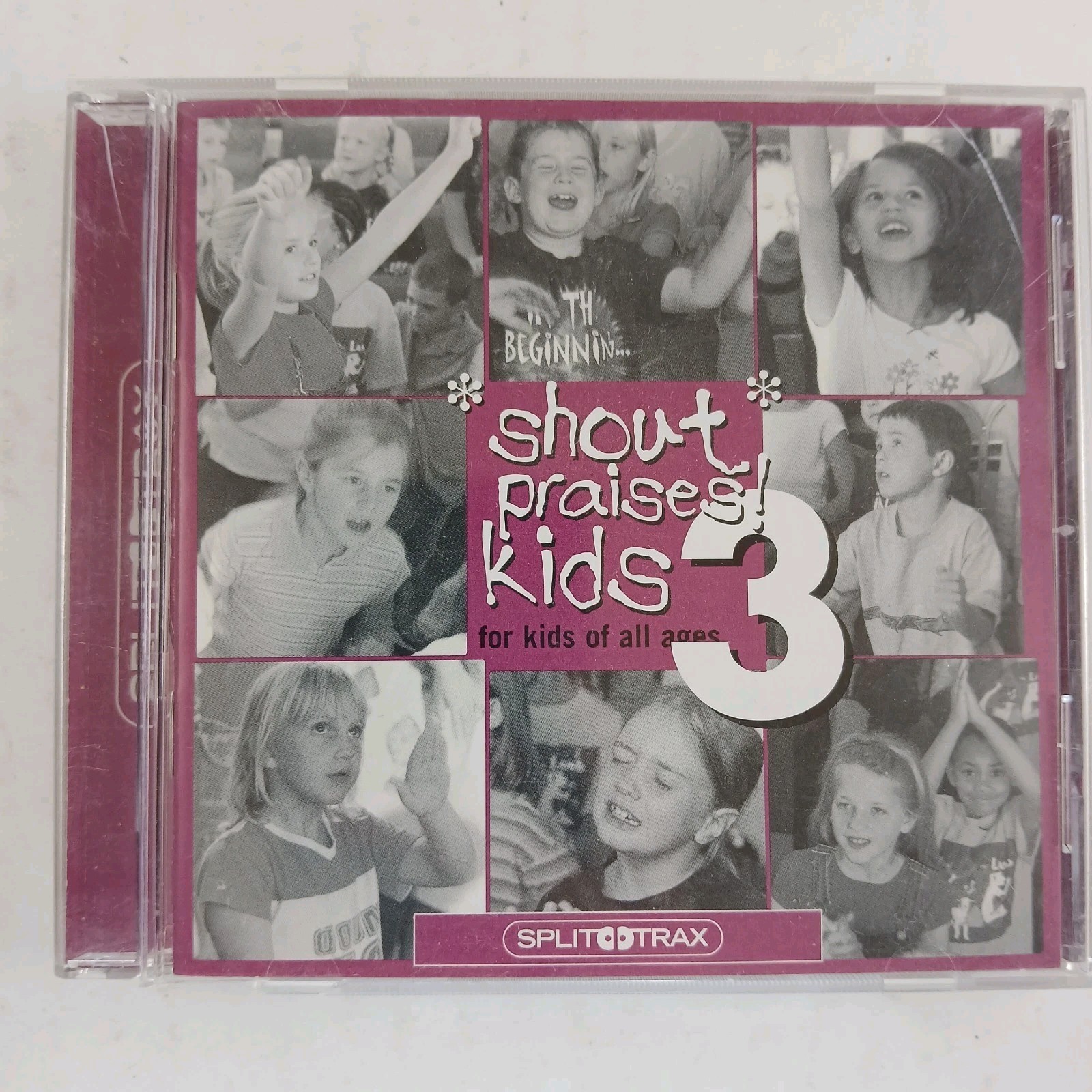 Vtg Shout Praises Kids 5 CD Lot With 3 Split Track CDs Worship Church Singing