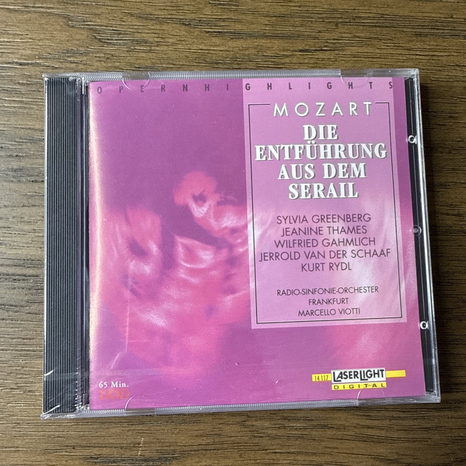 NEW Sealed Wolfgang Amadeus Mozart Die Entführung Aus Dem Serail CD LaserLight