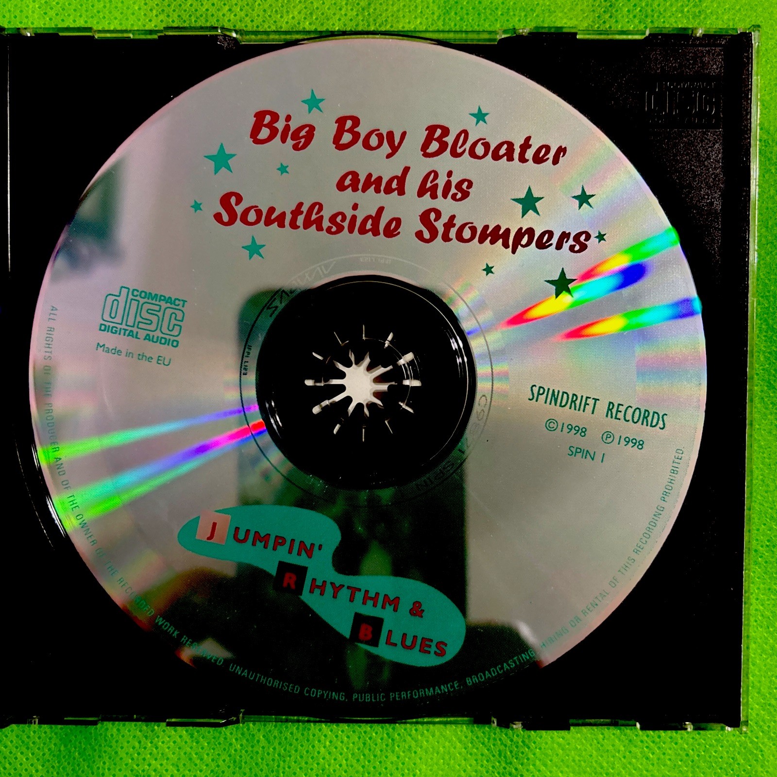 Big Boy Bloater & His Southside Stompers CD - Jumpin' Rhythm and Blues