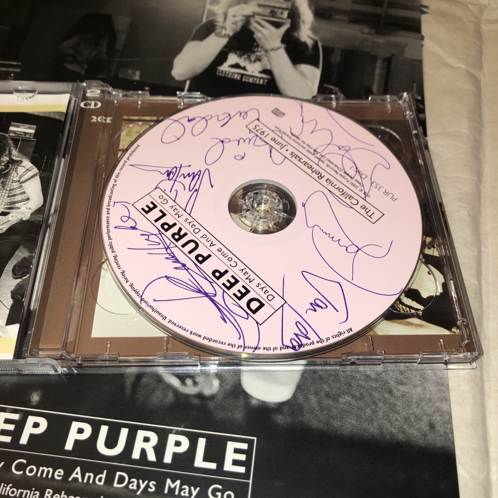 Days May Come & Days May Go Deep Purple 2cd / Book Extremely Rare Tommy Bolin
