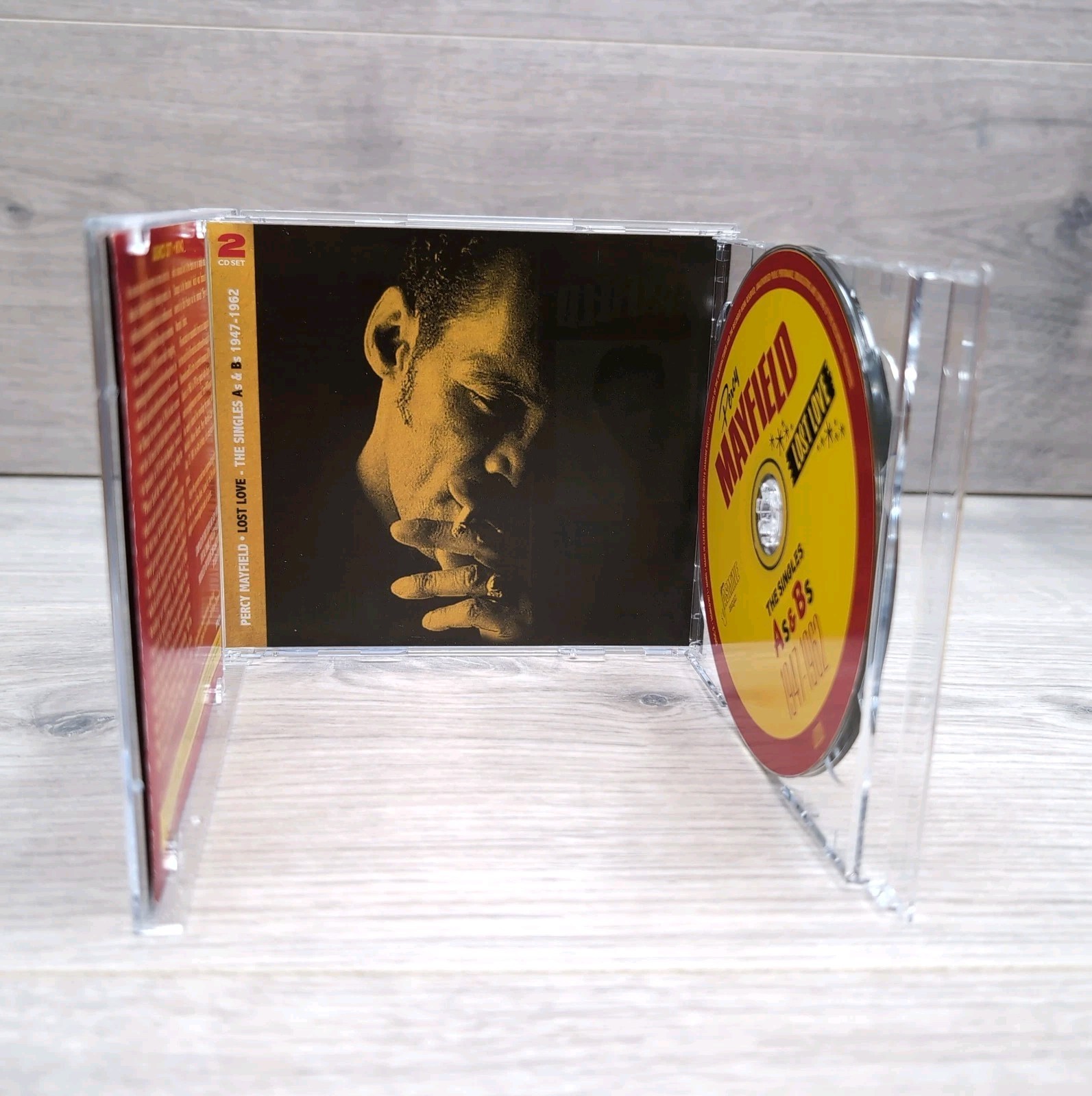 PERCY MAYFIELD - Lost Love: The Singles As & Bs 1947-62 - 2CD Album - Jasmine VG