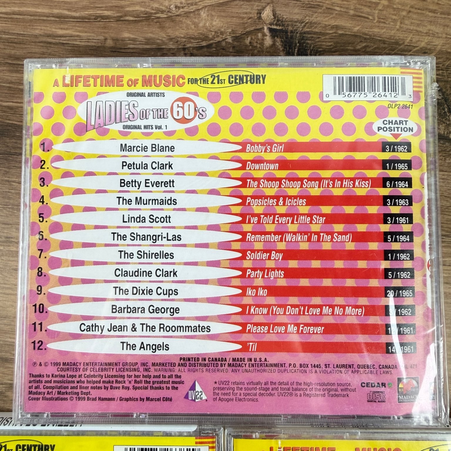60s Pop & Ladies Hits 3-CD Set Various Artists Rock Oldies Lot of 3 NEW SEALED