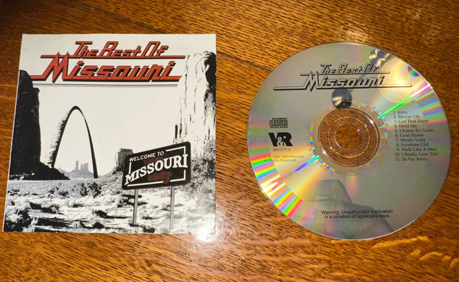 Missouri: The Best Of Missouri MUSIC AUDIO CD country pop folk rock 1991 VGC