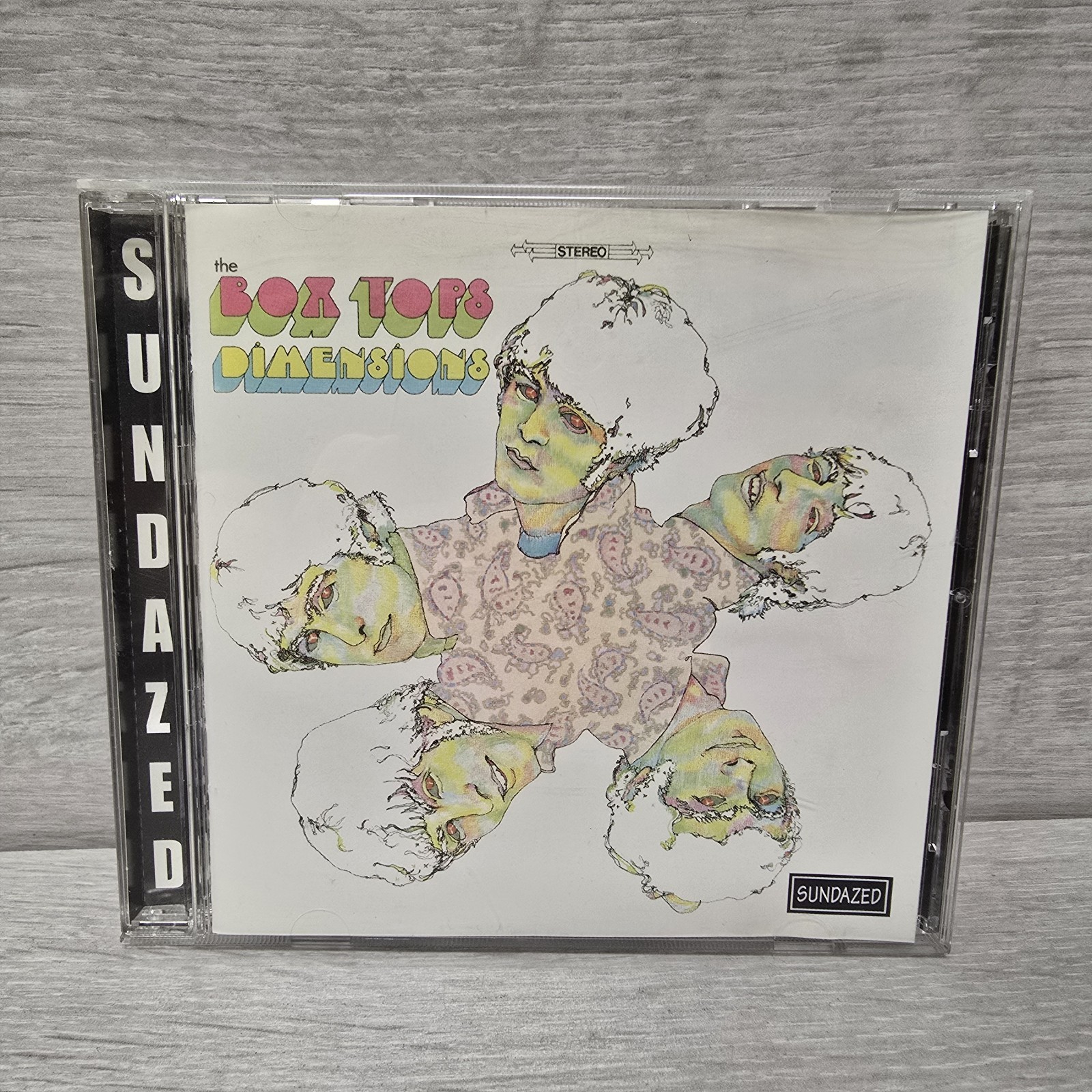 The Box Tops - Dimensions CD 2000 Sundazed 5 Bonus Tracks Very Good Condition