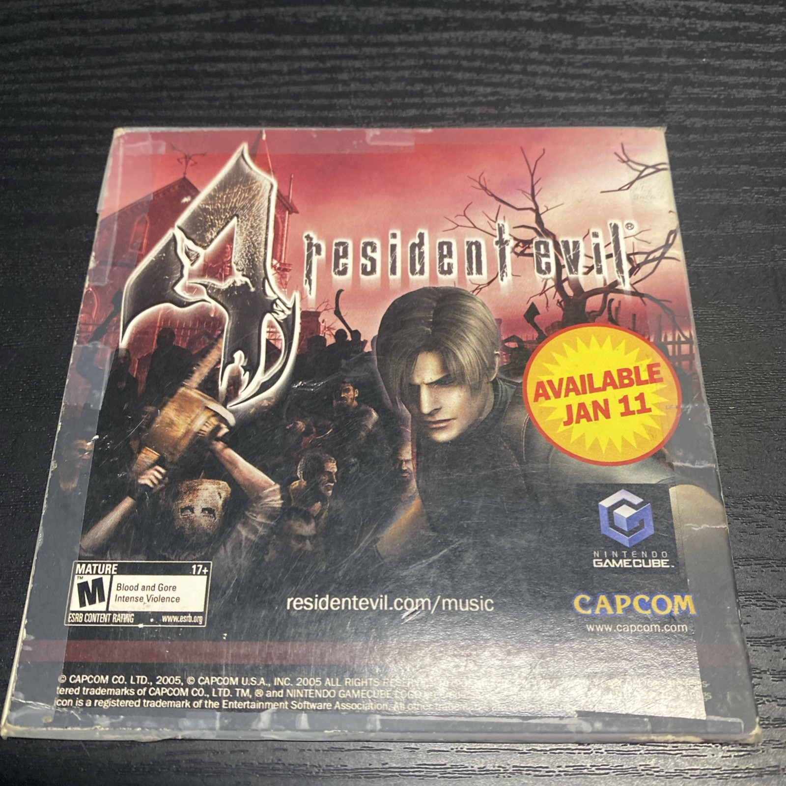 Resident Evil & RE Apocalypse Promotional Soundtrack (RE4 Preorder)