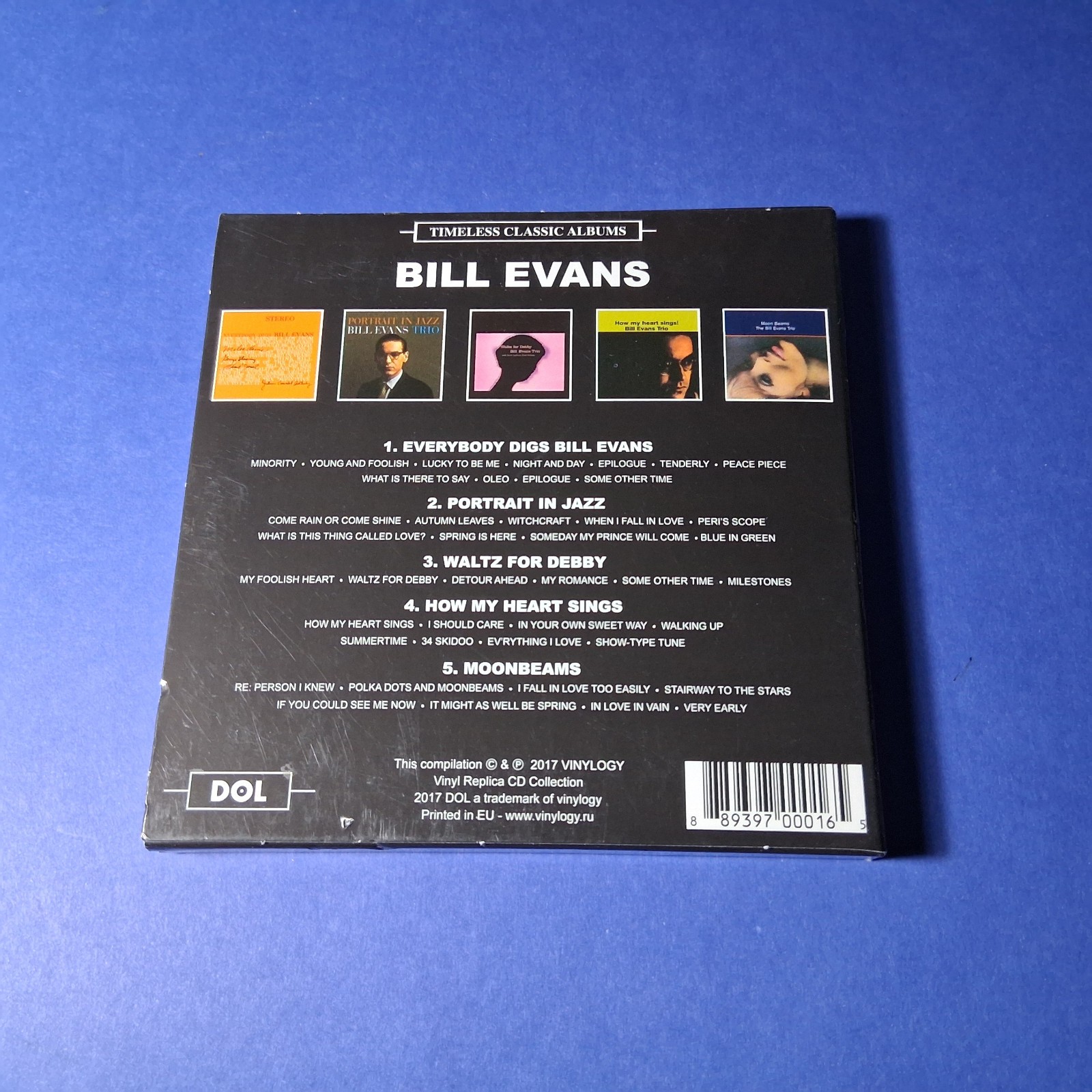 BILL EVANS 5-CD Timeless Classic Albums BOX SET []