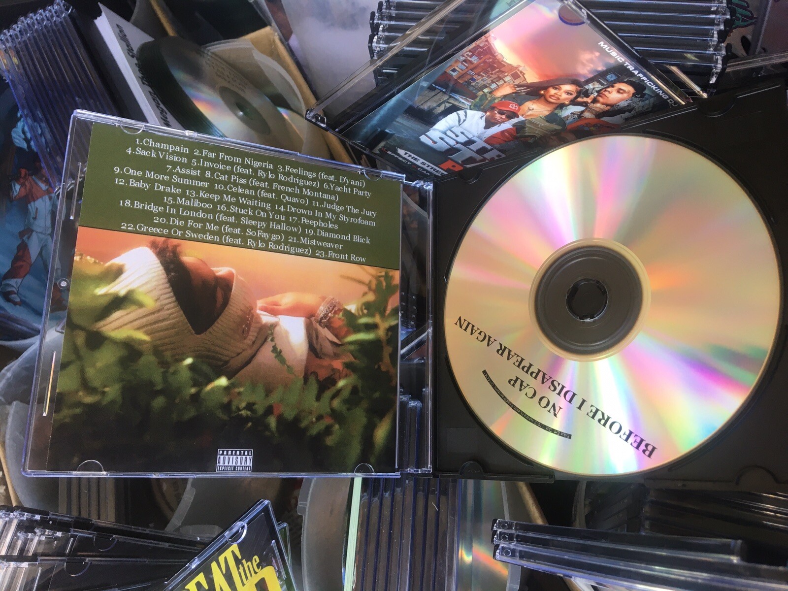 No Cap Cd , Before I Disappear Again 2024 Cd With Slim Jewel Case New