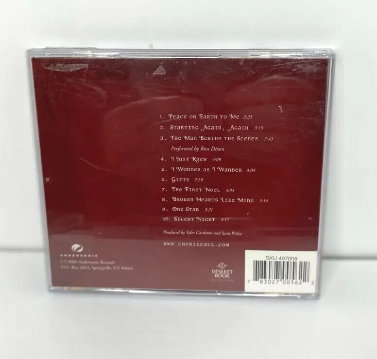 Lot of 3 Cherie Call Gospel Music CDs Grace Gifts Beneath These Stars Religious