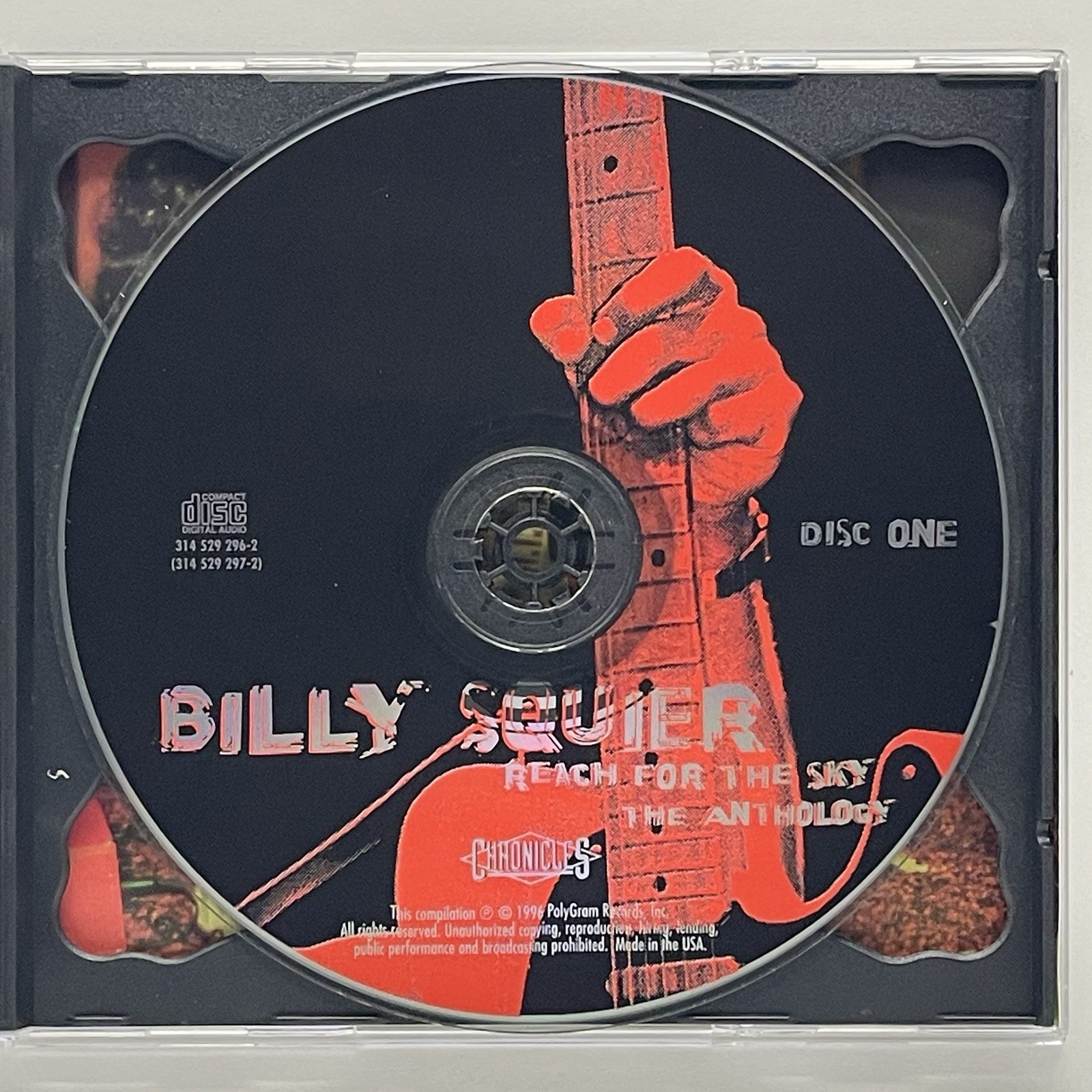 Billy Squier - Reach for the Sky: The Anthology (CD, 1996, 2-Discs, Chronicles)