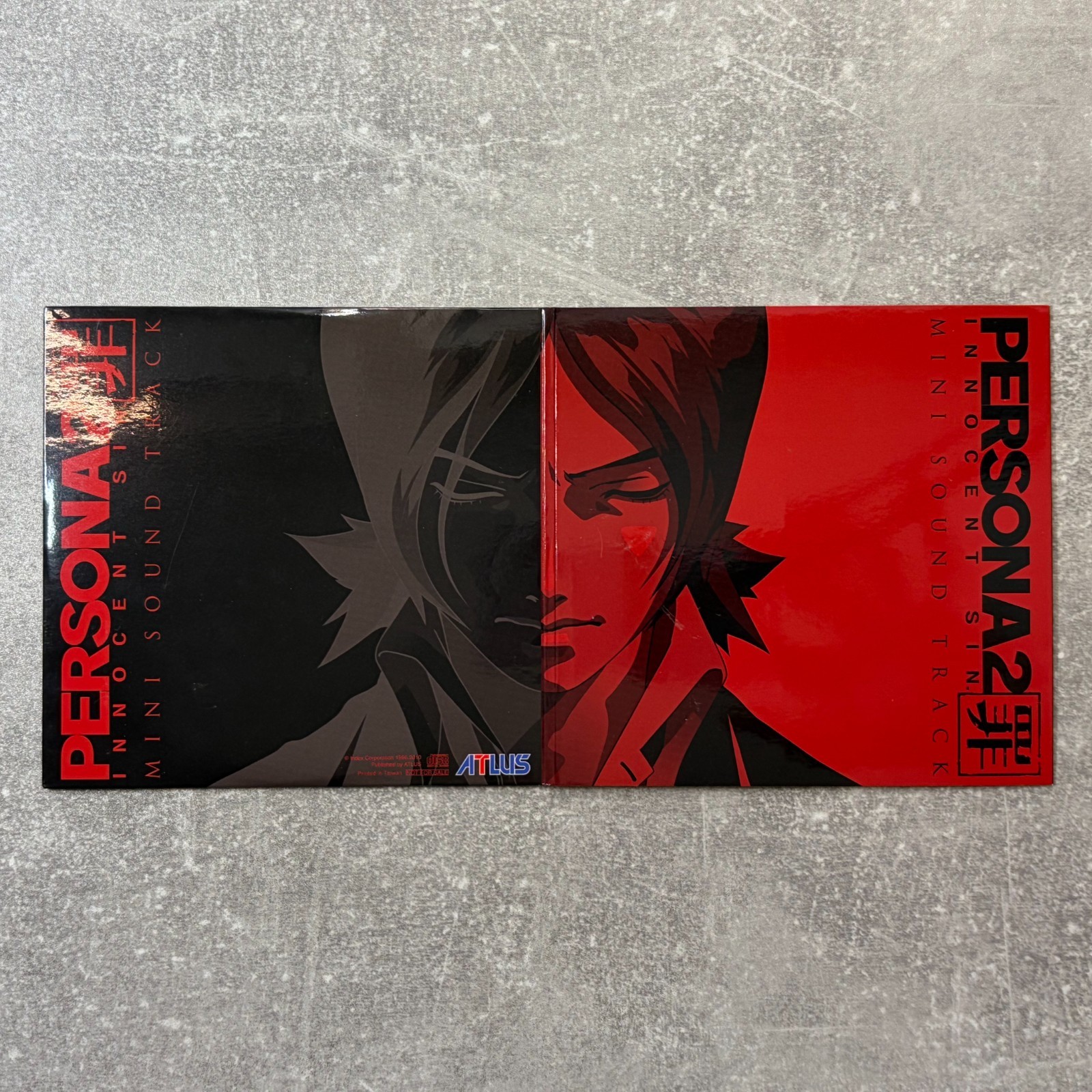 Persona 2 Innocent Sin Mini Soundtrack CD Atlus Preorder Bonus Japan Pristine