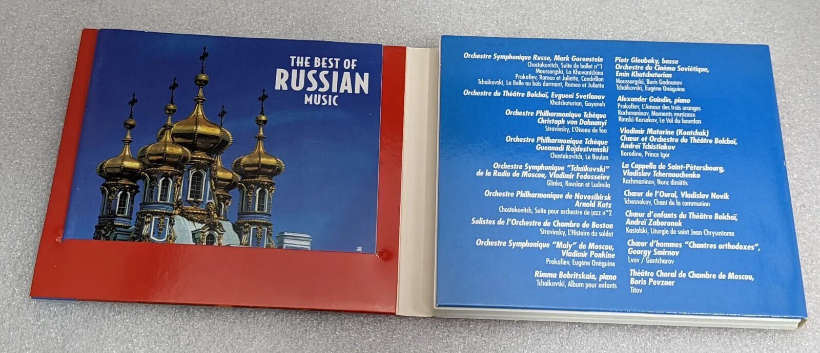 BEST OF RUSSIAN MUSIC - Self-Titled (2001) - 2 CD - Import - **Mint Condition**