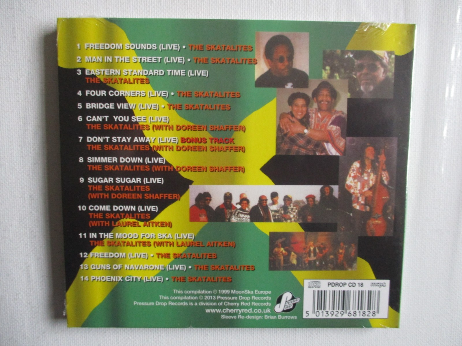 SKATALITES & friends ska splash CD SEALED ska 2 tone reggae laurel aitken
