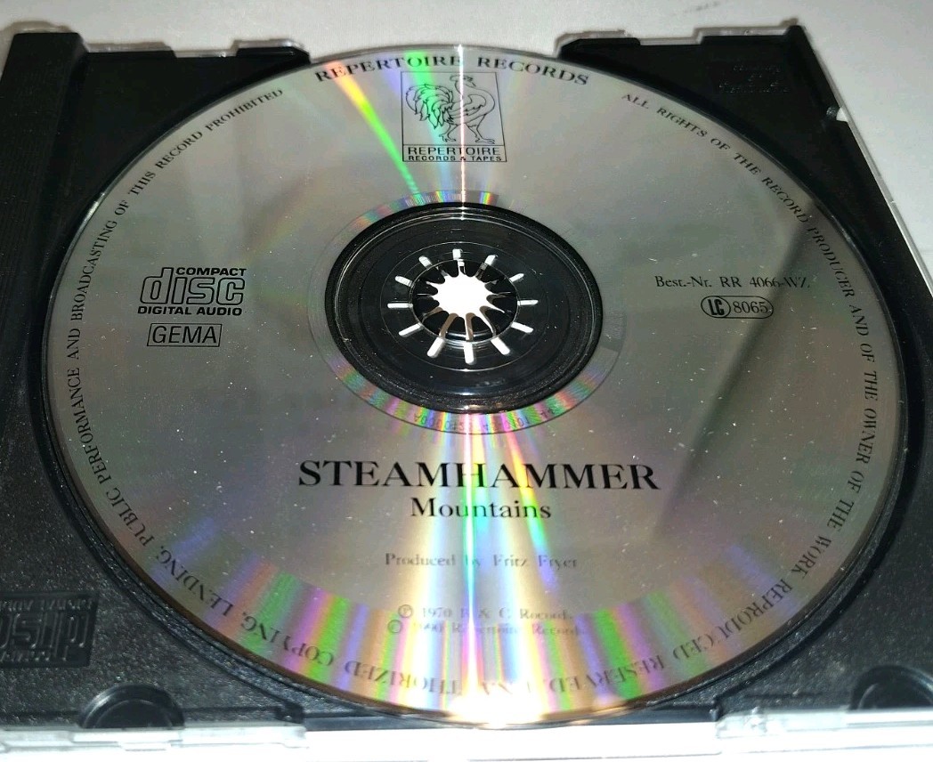 STEAMHAMMER CD LOT OF 4 HTF VG-VG+ GERMAN JETHRO TULL FREE SHIP REFLECTION +++