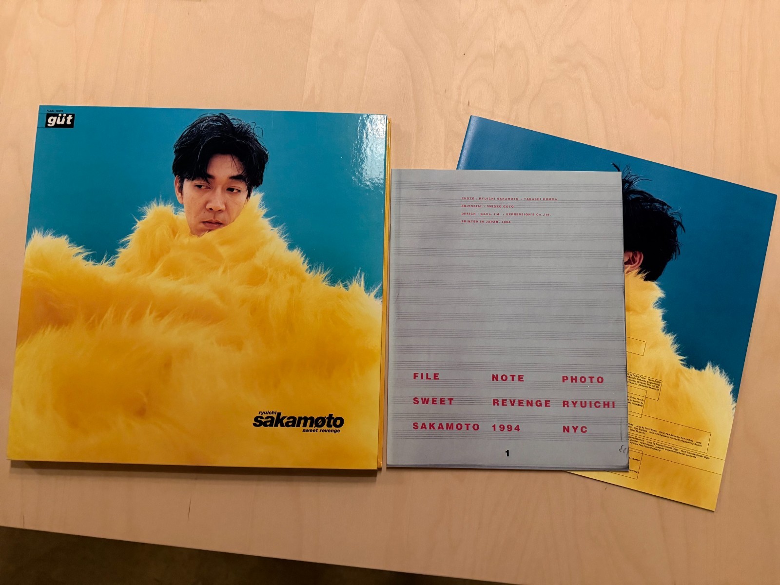 RYUICHI SAKAMOTO - SWEET REVENGE LTD ED OVERSIZED 12x12 CD BOX SET JAPAN IMPORT